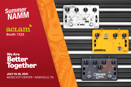 Summer NAMM 2021: Aclam Guitars at booth #1523 | Aclam Guitars