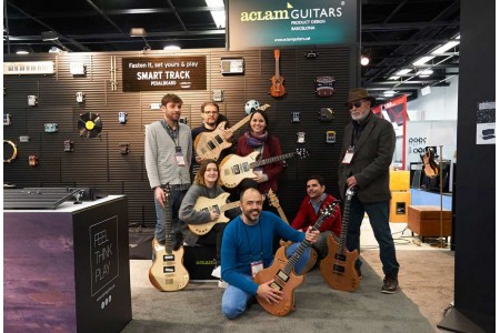 Aclam Guitars at the NAMM Show 2017 | Aclam Guitars