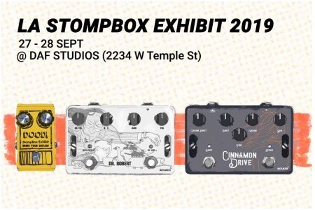 Check out Aclam’s effects pedals at Los Angeles Stompbox Exhibit 2019!!! | Aclam Guitars