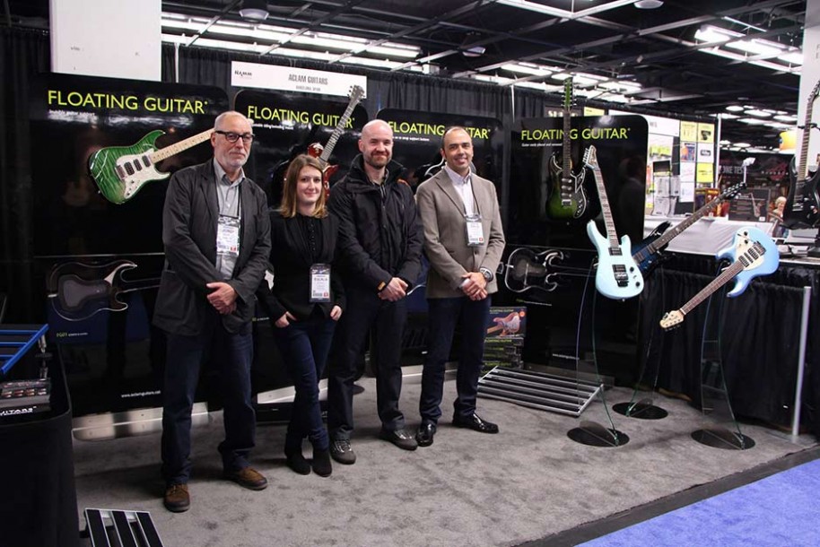 Aclam Guitars at the Namm Show 2013 | Aclam Guitars