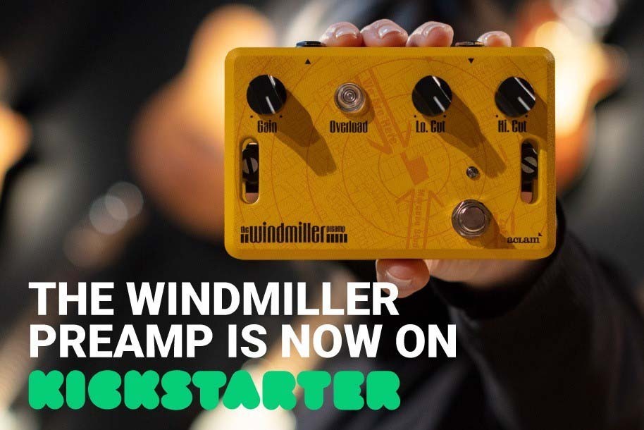 The Windmiller Preamp is now available on Kickstarter! | Aclam Guitars
