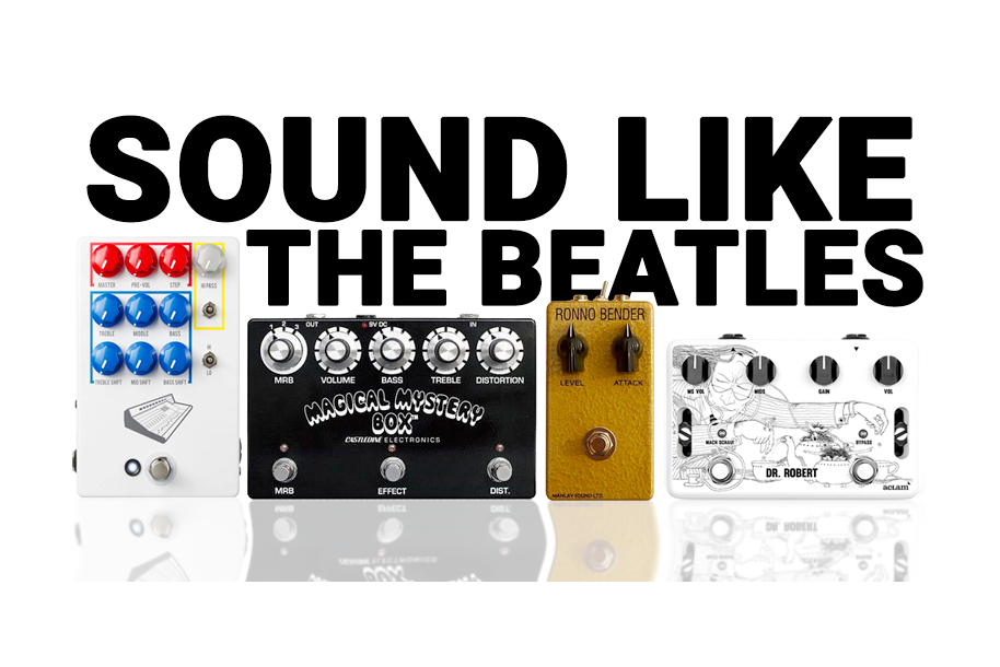 Ultimate tone research, sounding like the Beatles.
