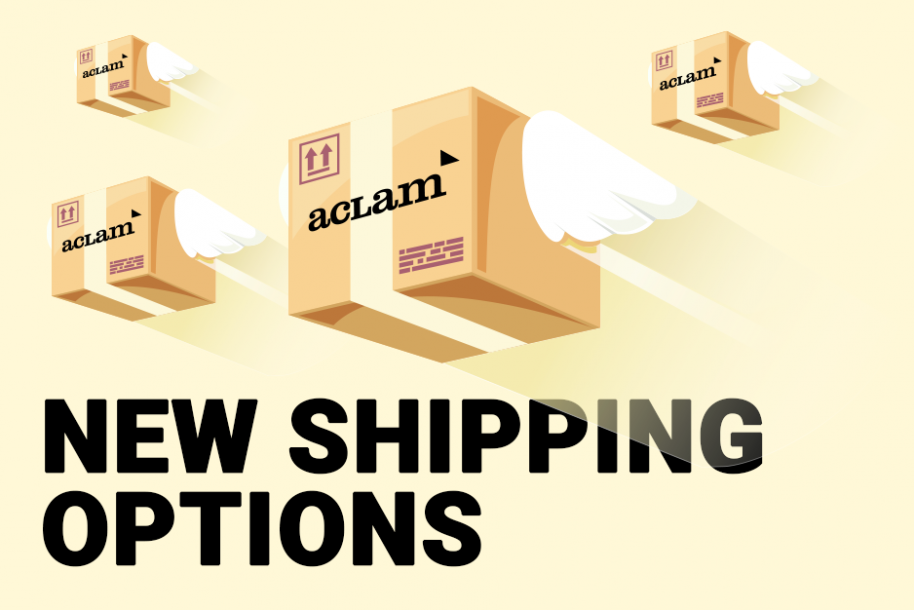 New Shipping Options at Aclam's Online Store | Aclam Guitars