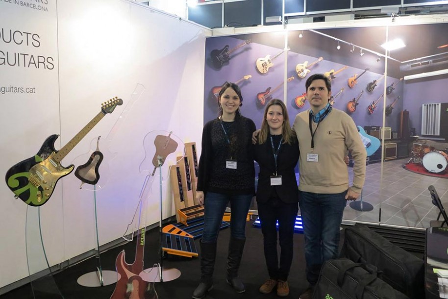 Aclam Guitars at the Musikmesse 2014 | Aclam Guitars