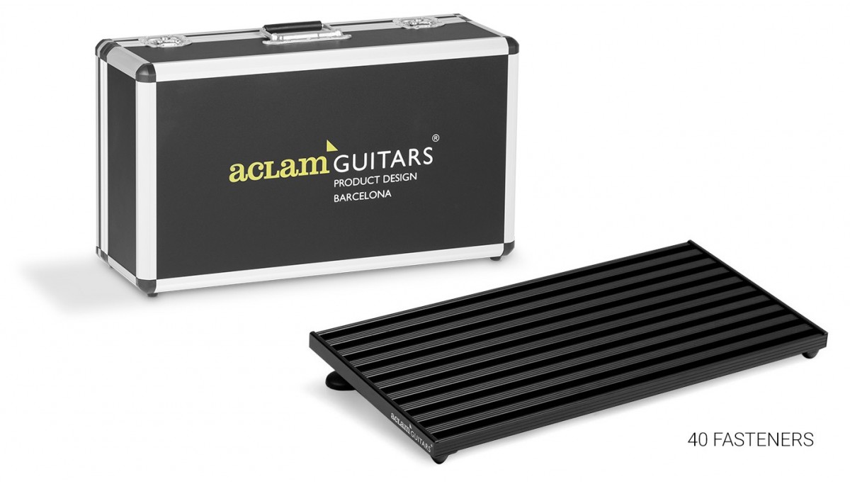 NPBD] Aclam Guitar's Smart Track Pedalboard. NO MORE VELCRO!!! :  r/guitarpedals