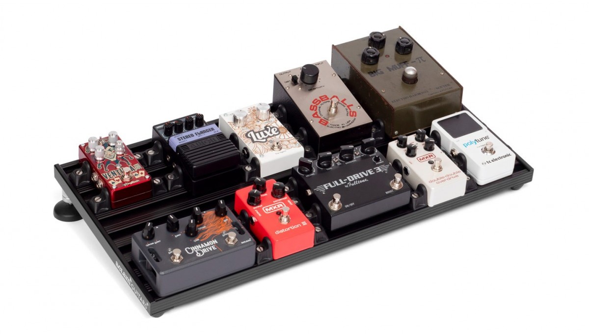 Smart Track® S2 top cable routing - Pedalboard | Aclam