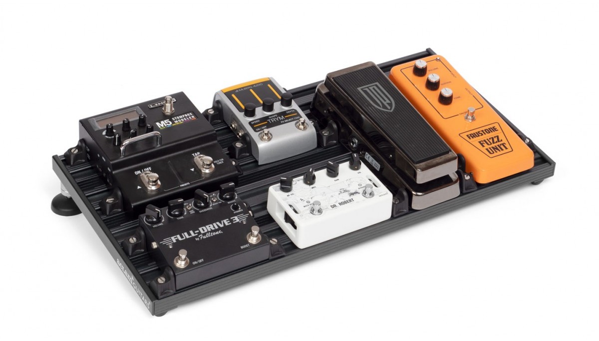 Smart Track® S2 free cable routing - Pedalboard | Aclam